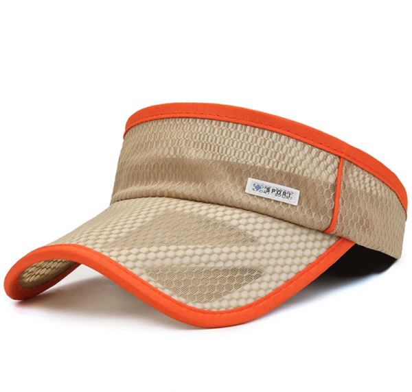 Topi Visor Dengan Warna Kontras